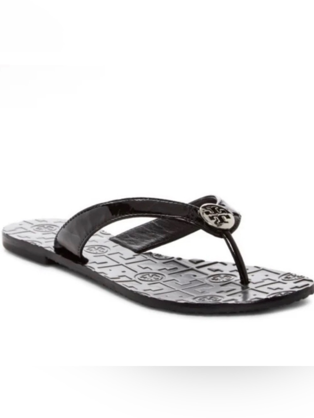 Tory Burch Thora Flip Flop - Patent Calf